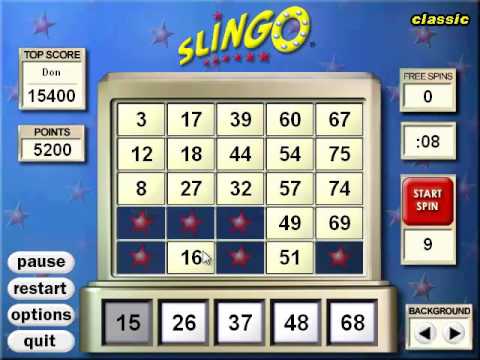 Slingo Deluxe Free Games